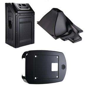 zakázkové vakuově tvarované plastové kryty nepravidelného tvaru