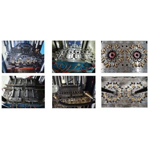 řešení pro vstřikovací formy s více dutinami